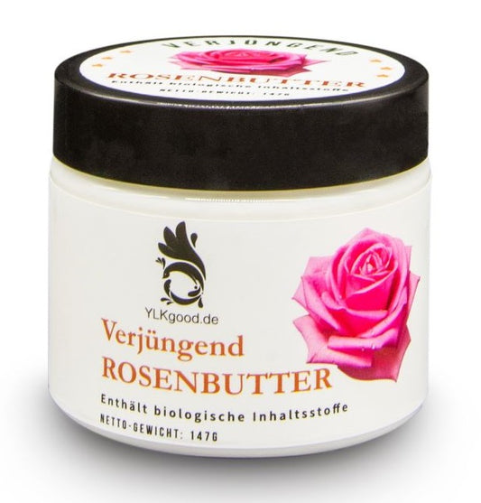 Natural Shea Butter with Rose Oil - 147 gr