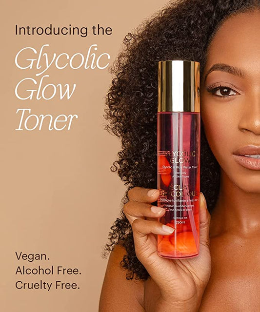 Makari Glycolic Acid and Rice Water Toner (250 ml), Hydrating and Brightening Facial Spray, Anti-Aging Skincare for Uneven Skin Tone, Fine Lines, and Wrinkles, Pore Minimizer, Pure Face Moisturizer