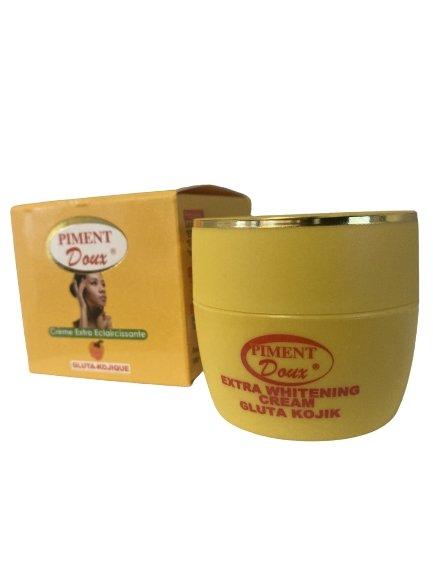 Crème De Visage Extra Eclaircissante Gluta Kojic | Piment Doux - YLKgood