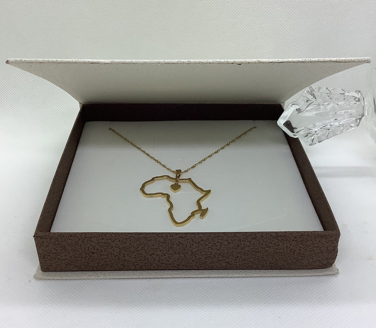 Vergoldete Halskette mit Anhänger. - YLKgood