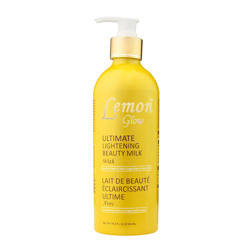 Lemon Glow Lightening Beauty Milk 500ml | La Belle Glow 