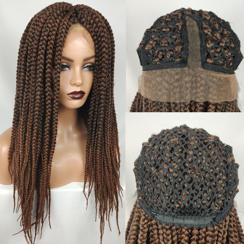 Braided African Ethnic Lace wig, Geflochtene Lace Wig Perücke - YLKgood