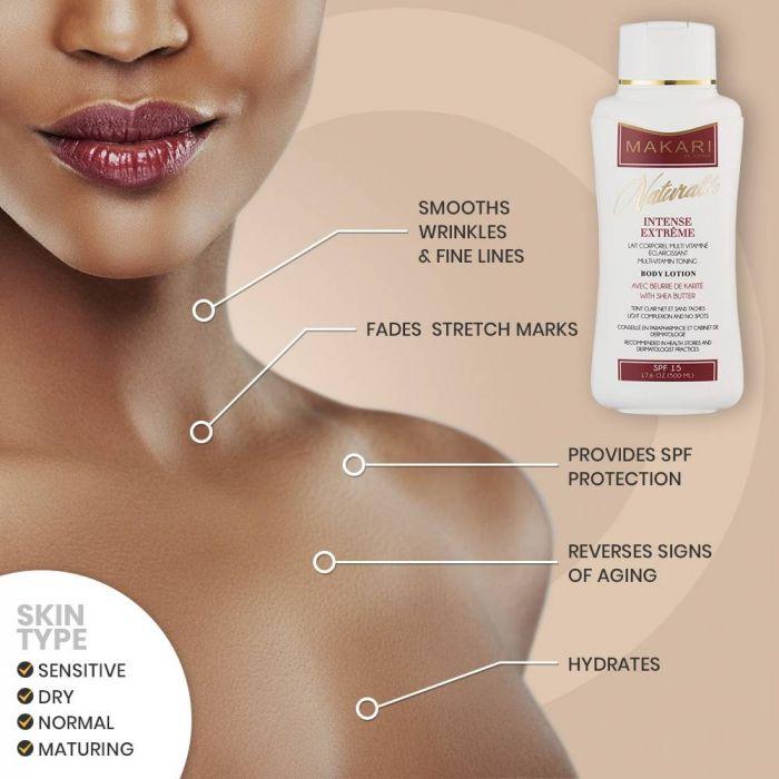 Makari Naturalle Intense Extreme Body Lotion SPF 15